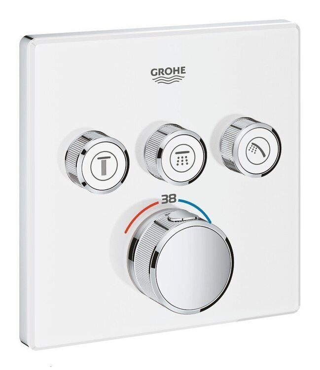 Смеситель встраиваемый Grohtherm SmartControl термостат на 3 потребителя хром 29157LS0 Grohe